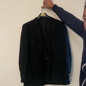 Versace Blazer, black color, size 40
